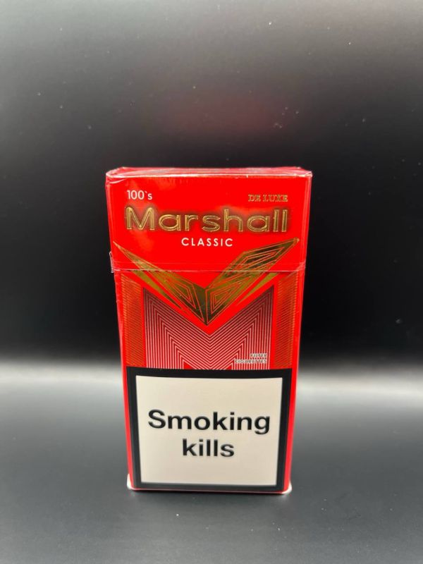 Сигареты Marshall KS Red 100 mm (Маршал КС Красный 100мм)