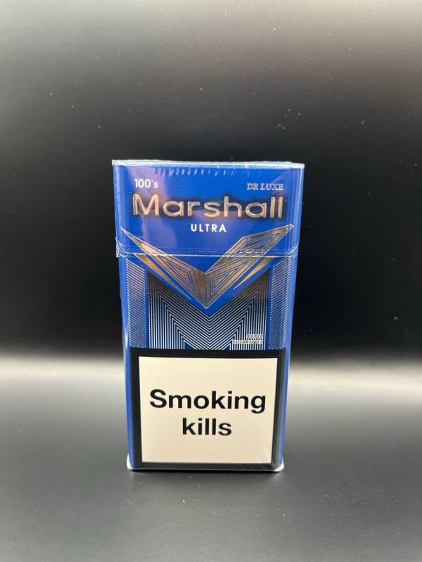 Сигареты Marshall KS Blue 100mm (Маршал КС Синий 100мм)