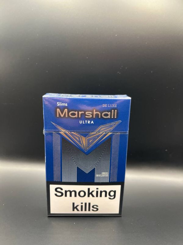 Сигареты Marshall Slims Blue (Маршал Слимс Синий)